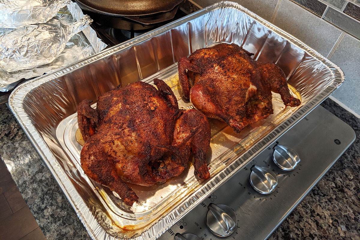 Smoked Whole Chicken